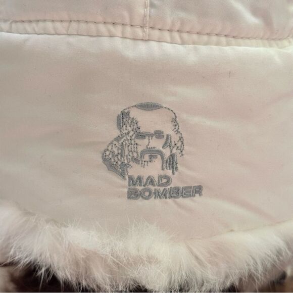 Women’s  MAD BOMBER Winter Natural Rabbit Fur  Hat main image 8